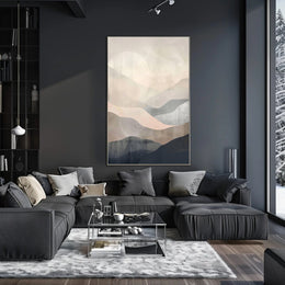 Abstract Landscape Poster