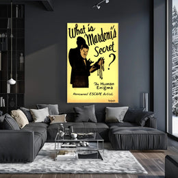 Mardoni's Magical Escape Vintage Artistic Pop Culture Poster
