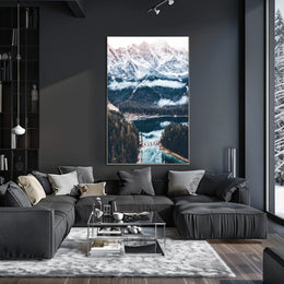 Majestic Mountain Landscape Poster