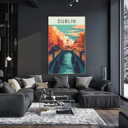 Autumn in Dublin Poster