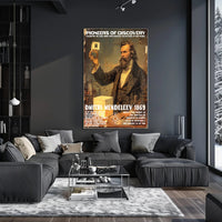 Mendeleev Chemistry Inspiration Vintage Educational or Infographic Poster