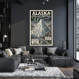 Alaska The Last Frontier Poster