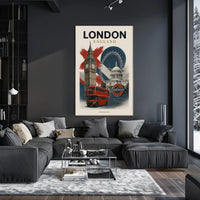 London Landmarks Poster PosterGoat