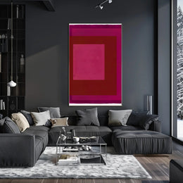 Abstract Shades of Red Poster