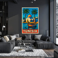 Vibrant Tunisia Poster
