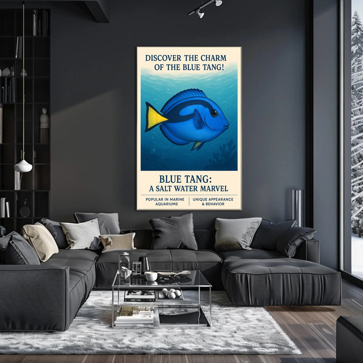 Discover The Charm Of The Blue Tang Poster