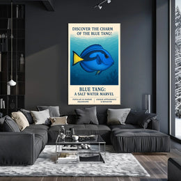 Discover The Charm Of The Blue Tang Poster