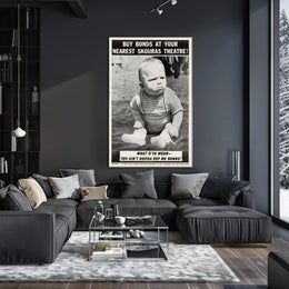 Baby Bond Salesman Poster PosterGoat