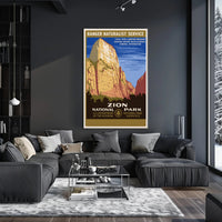 Zion National Park Explore Nature Poster PosterGoat