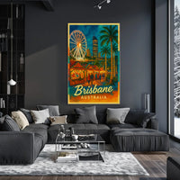 Brisbane, Australia Poster
