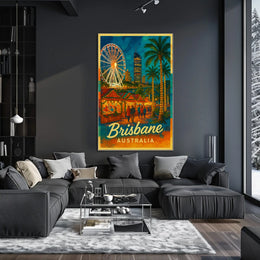Brisbane, Australia Poster