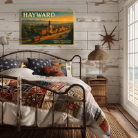 Hayward Travel Poster: Innovation Meets Tradition