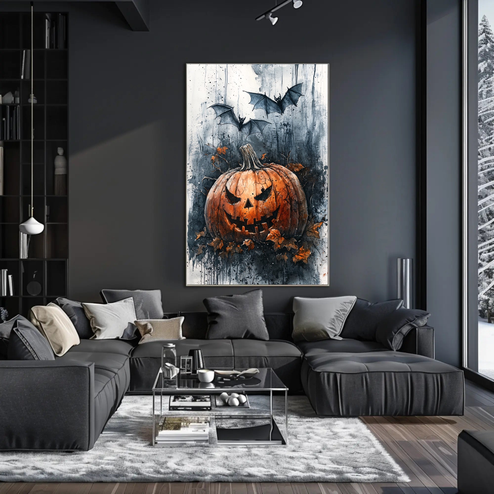 Spooky Halloween Night Poster