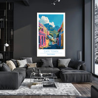 Cape Town Bo-Kaap Street Art Urban or Cityscape Poster