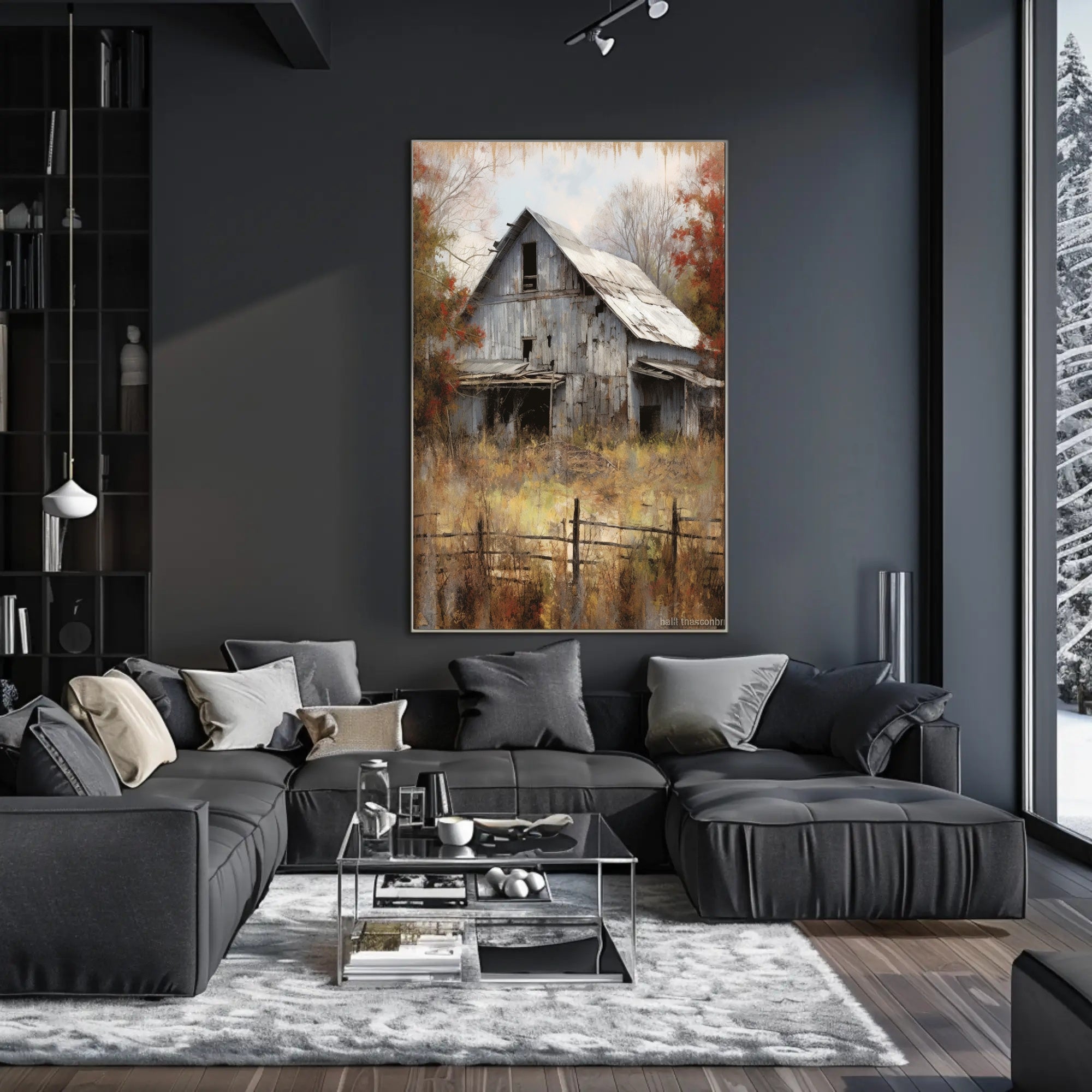 Rustic Abandonment Poster