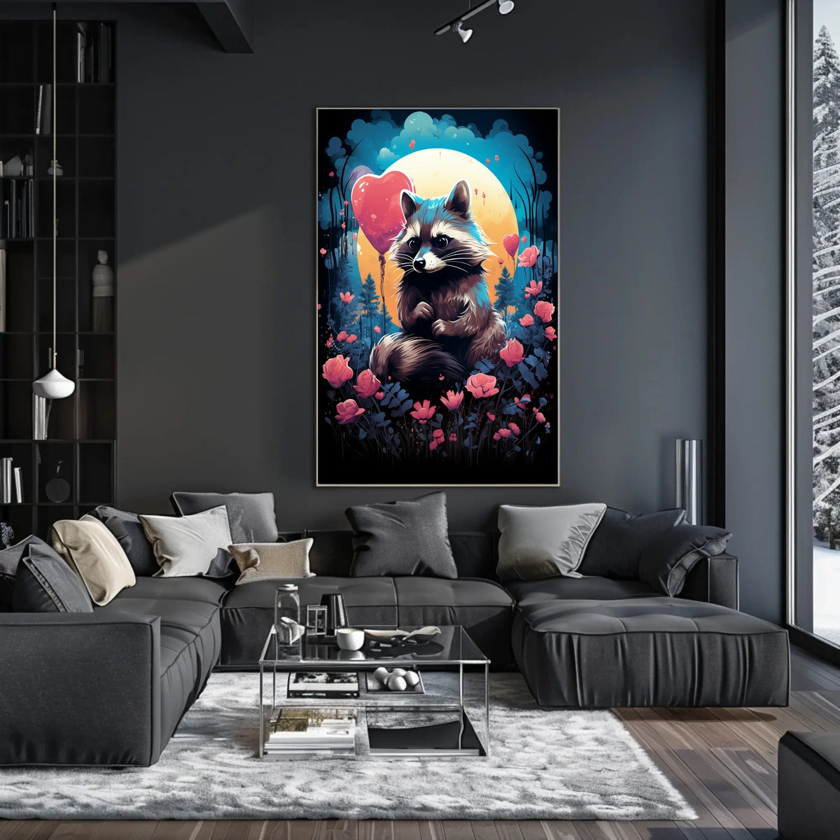 Enchanted Forest Romance Poster