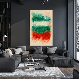 Abstract Watercolor Expression Abstract Poster