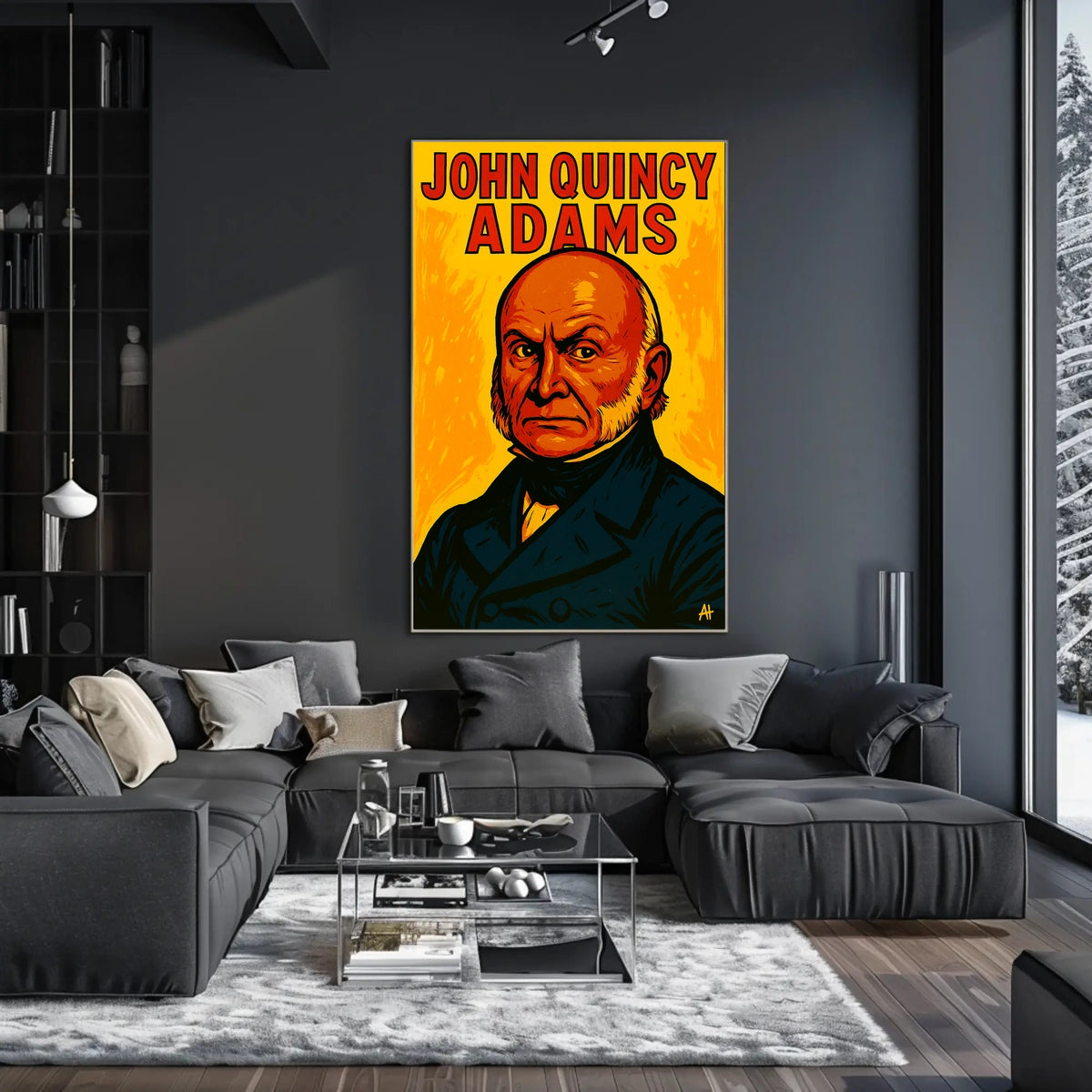 John Quincy Adams Poster