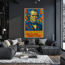 Andrew Johnson 17th President Poster