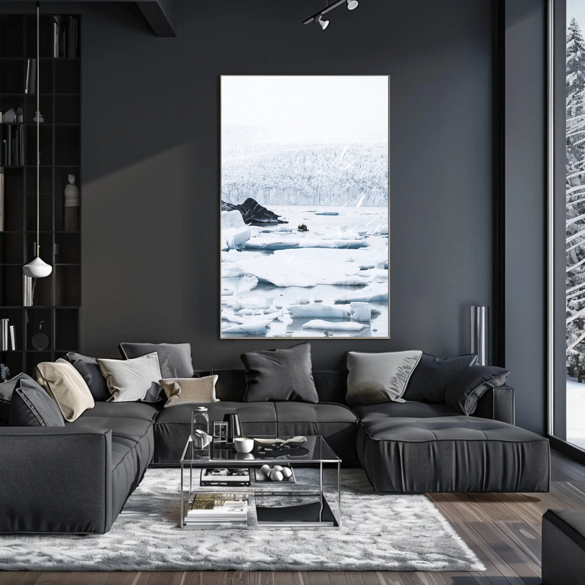 Icy Expedition Poster