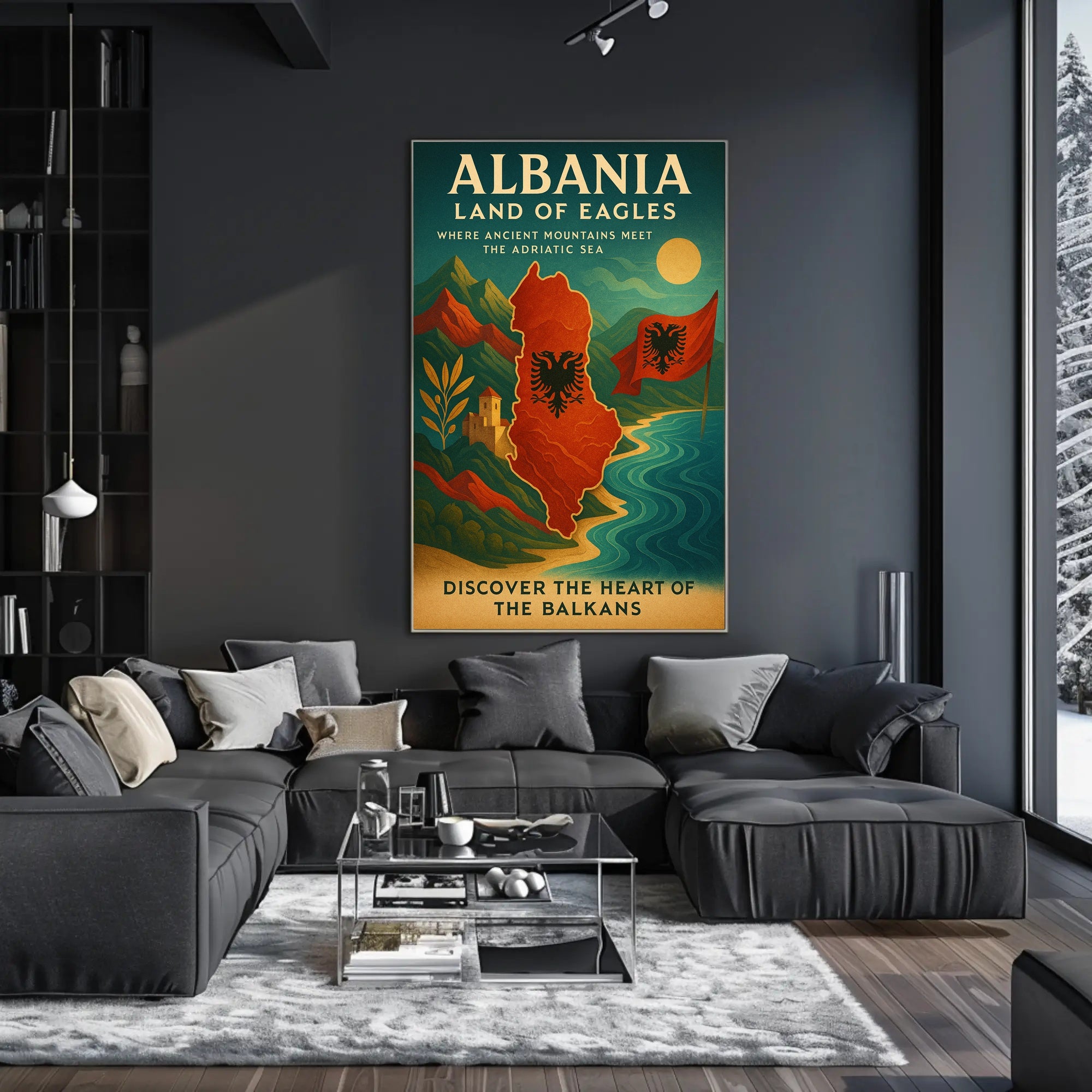 Albania Land Of Eagles Poster