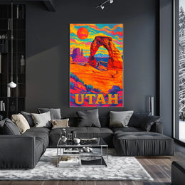 Vibrant Utah Landscape Poster