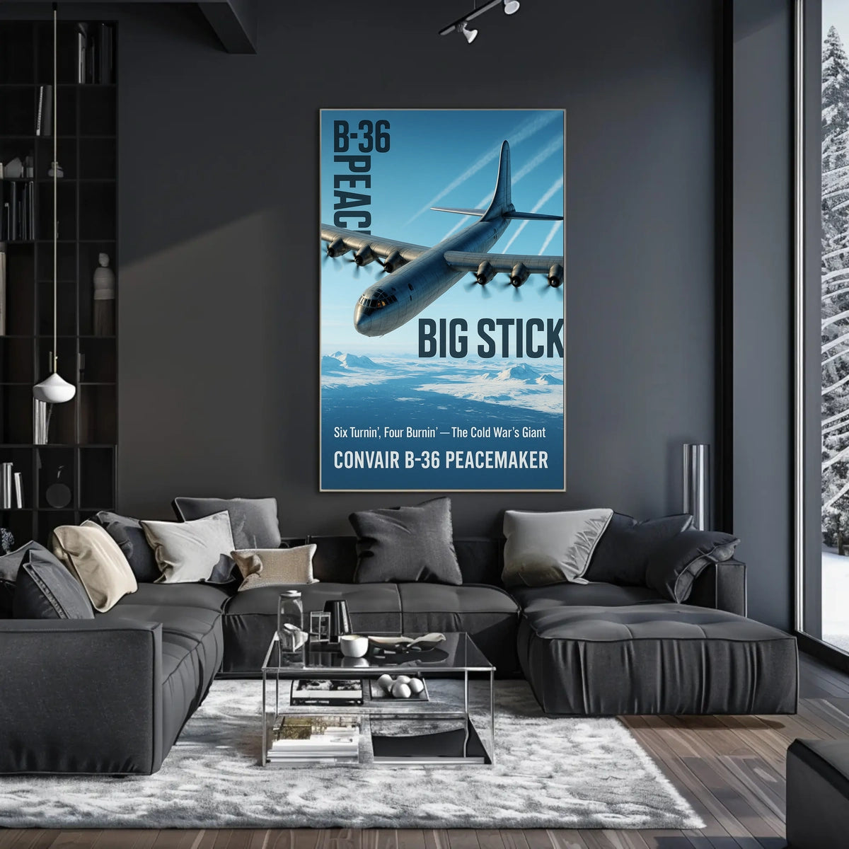 Convair B-36 Peacemaker Poster