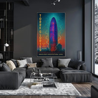 Torre Glòries Icon of Innovation Poster