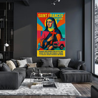 Saint Frances Of Rome Poster