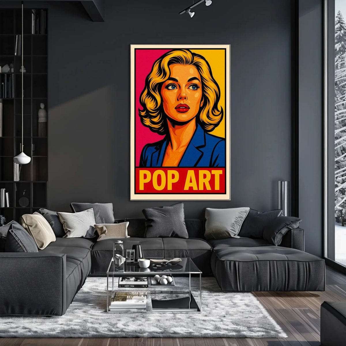 Pop Art Portrait Poster