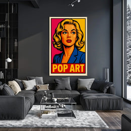 Pop Art Portrait Poster