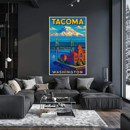 Tacoma Washington Poster