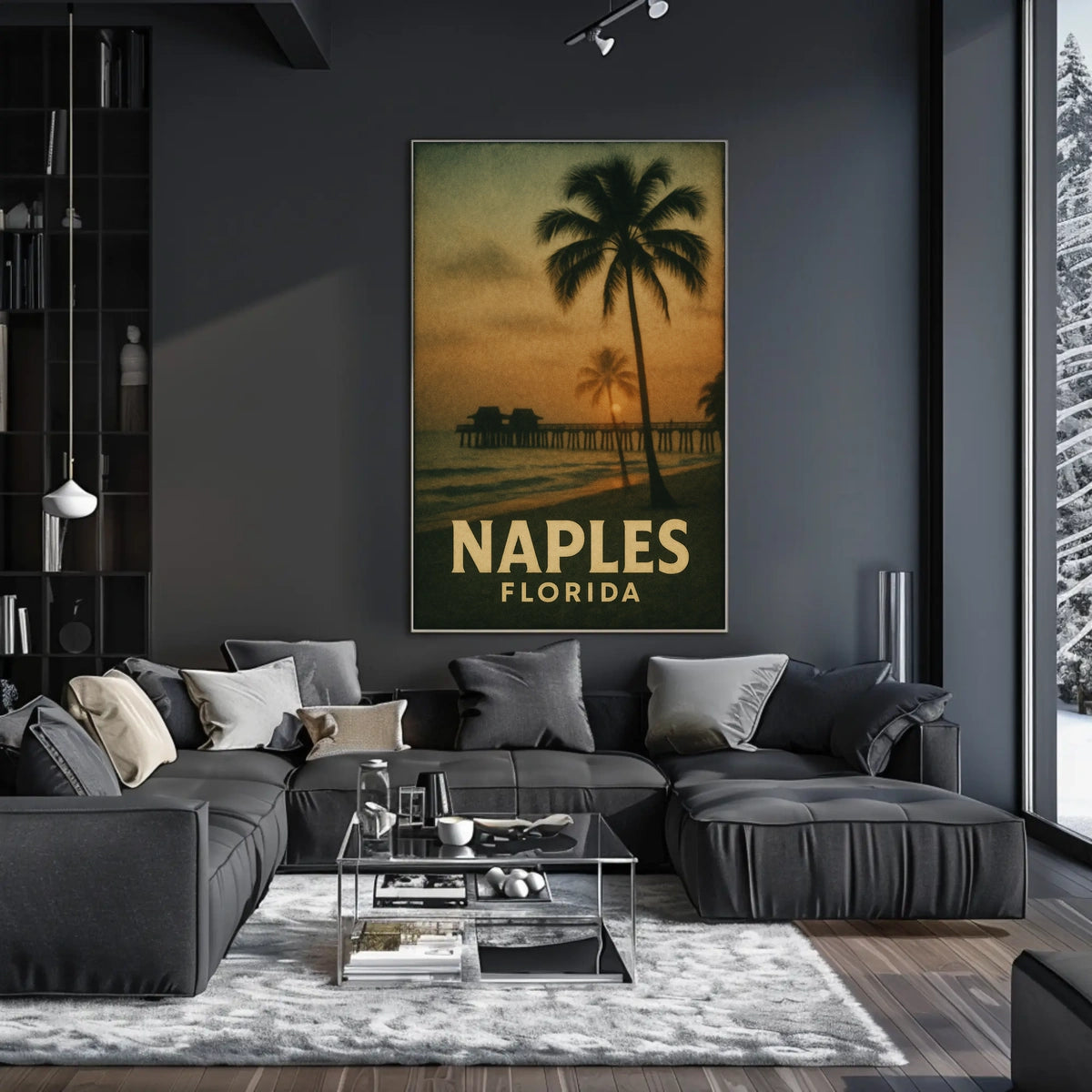 Naples, Florida Sunset Poster
