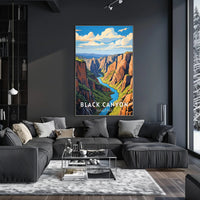 Majestic Black Canyon National Park Poster