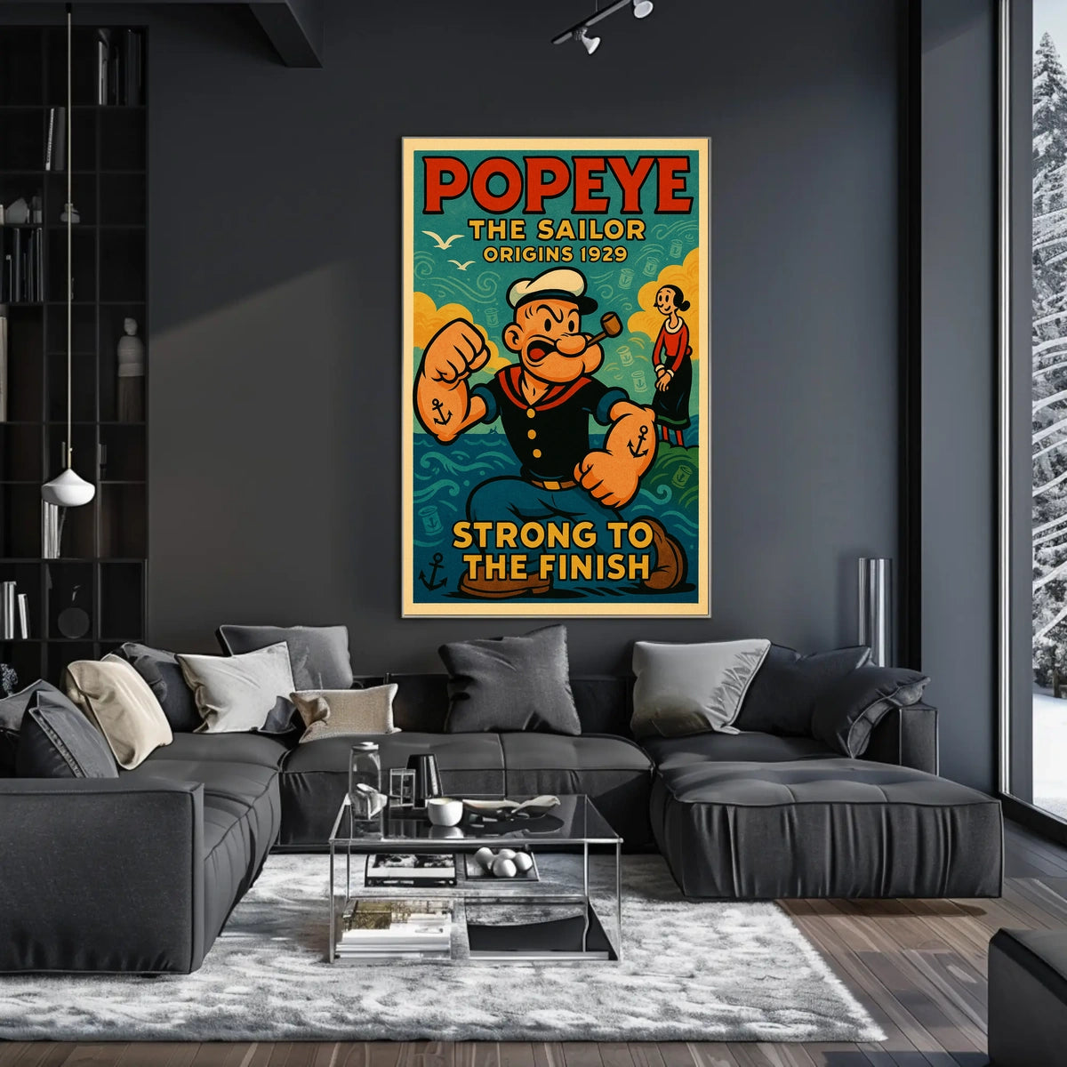 Popeye 1929 Art Poster POP-235
