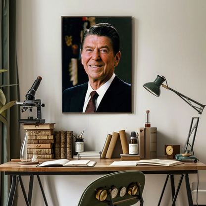 Ronald Reagan 40th President Of The United States Photo