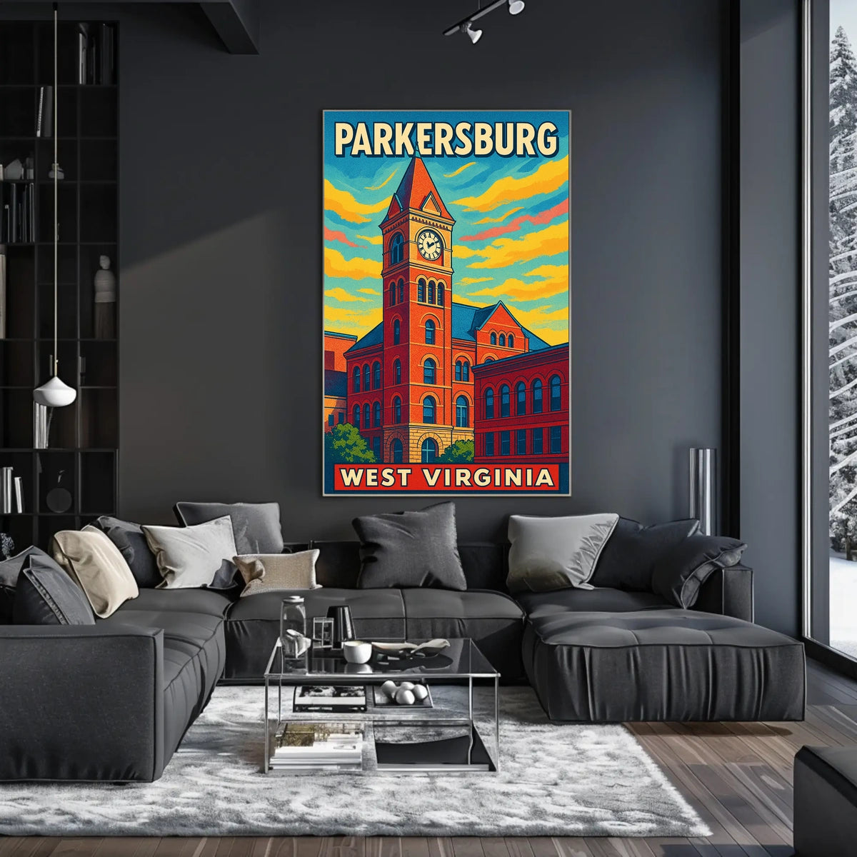 Parkersburg, West Virginia Poster