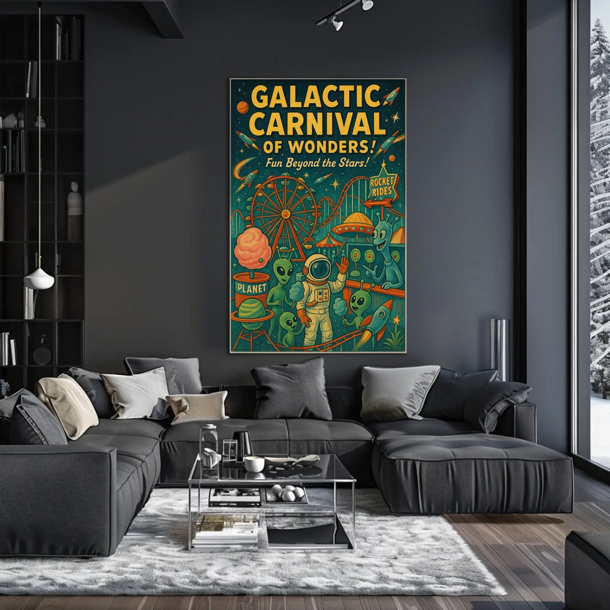 Galactic Carnival of Wonders Poster