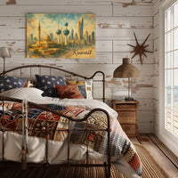 Kuwait Cityscape Poster