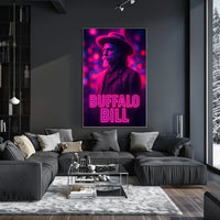 Buffalo Bill Iconic American Pop Culture Poster