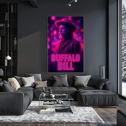 Buffalo Bill Iconic American Pop Culture Poster