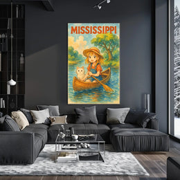 Mississippi Adventure Poster