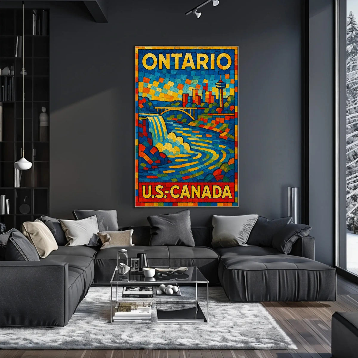 Ontario U.S.-Canada Connection Poster