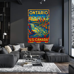 Ontario U.S.-Canada Connection Poster