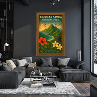 American Samoa National Park: A Tropical Haven Poster