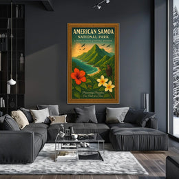 American Samoa National Park: A Tropical Haven Poster