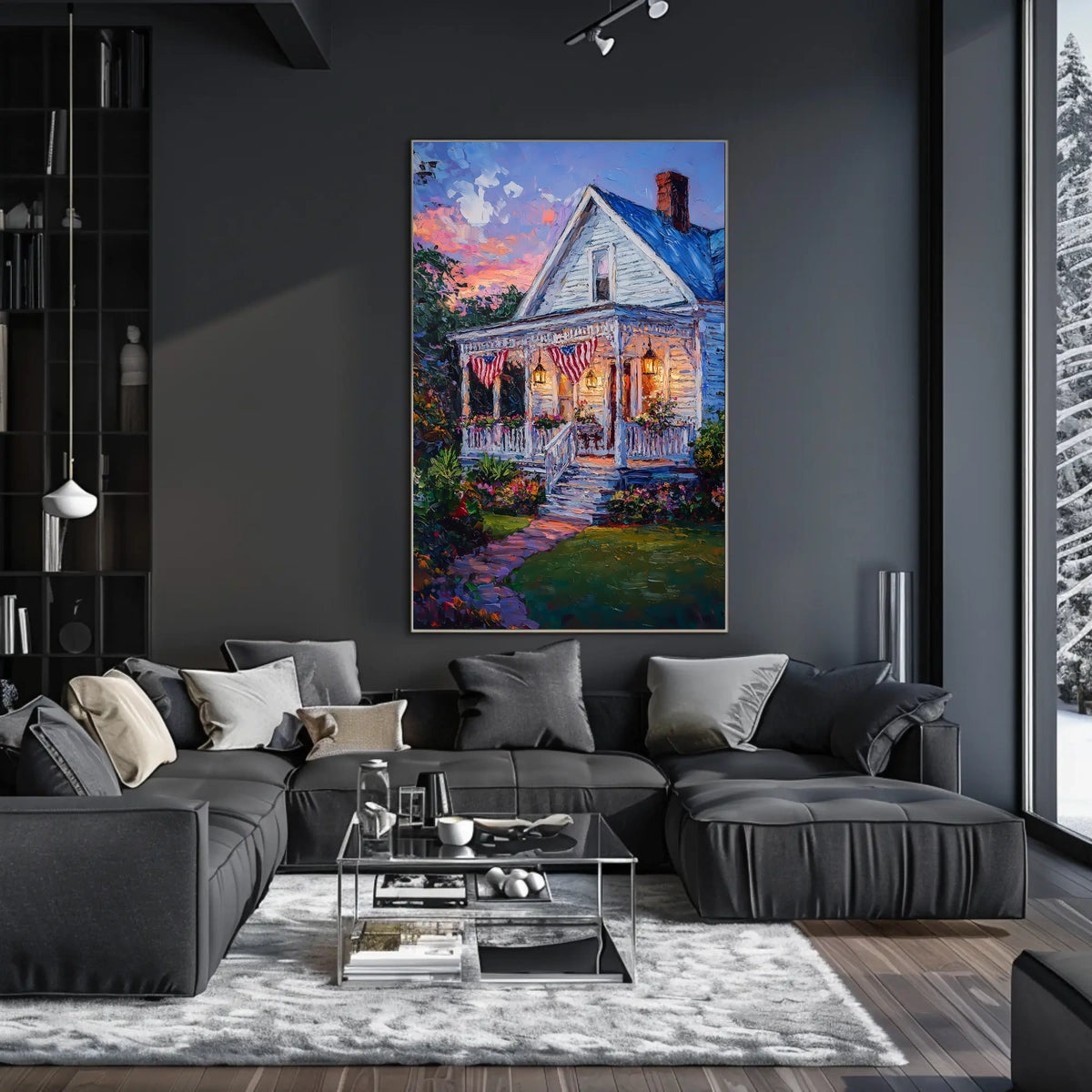 wooden house Poster