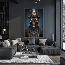 Steampunk Visionary Poster PosterGoat