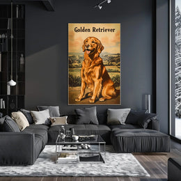 Golden Retriever Poster