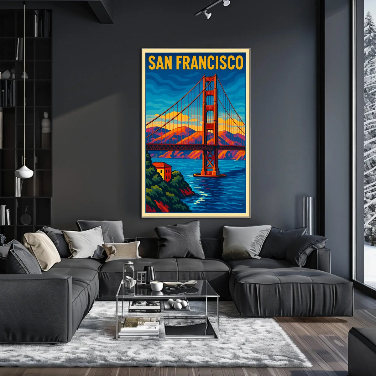 San Francisco Skyline Poster
